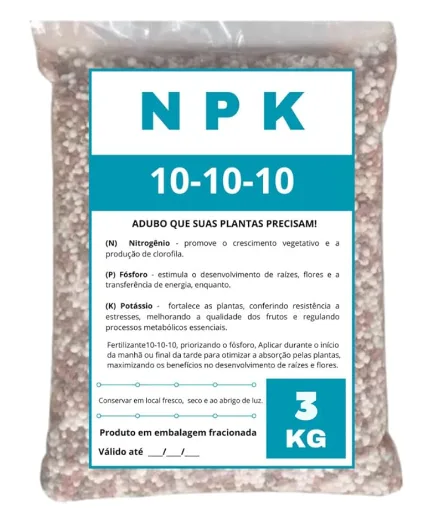 ADUBO FERTILIZANTE NPK 10-10-10