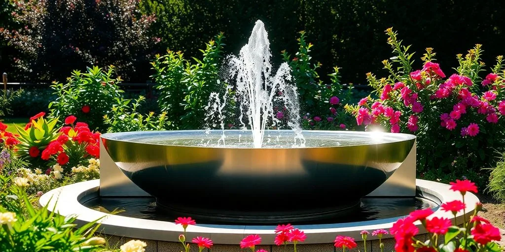 melhores fontes decorativas para jardim