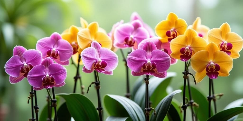 como fazer muda de orquídea Phalaenopsis