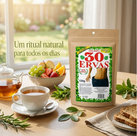 chá 30 ervas Mercado Livre