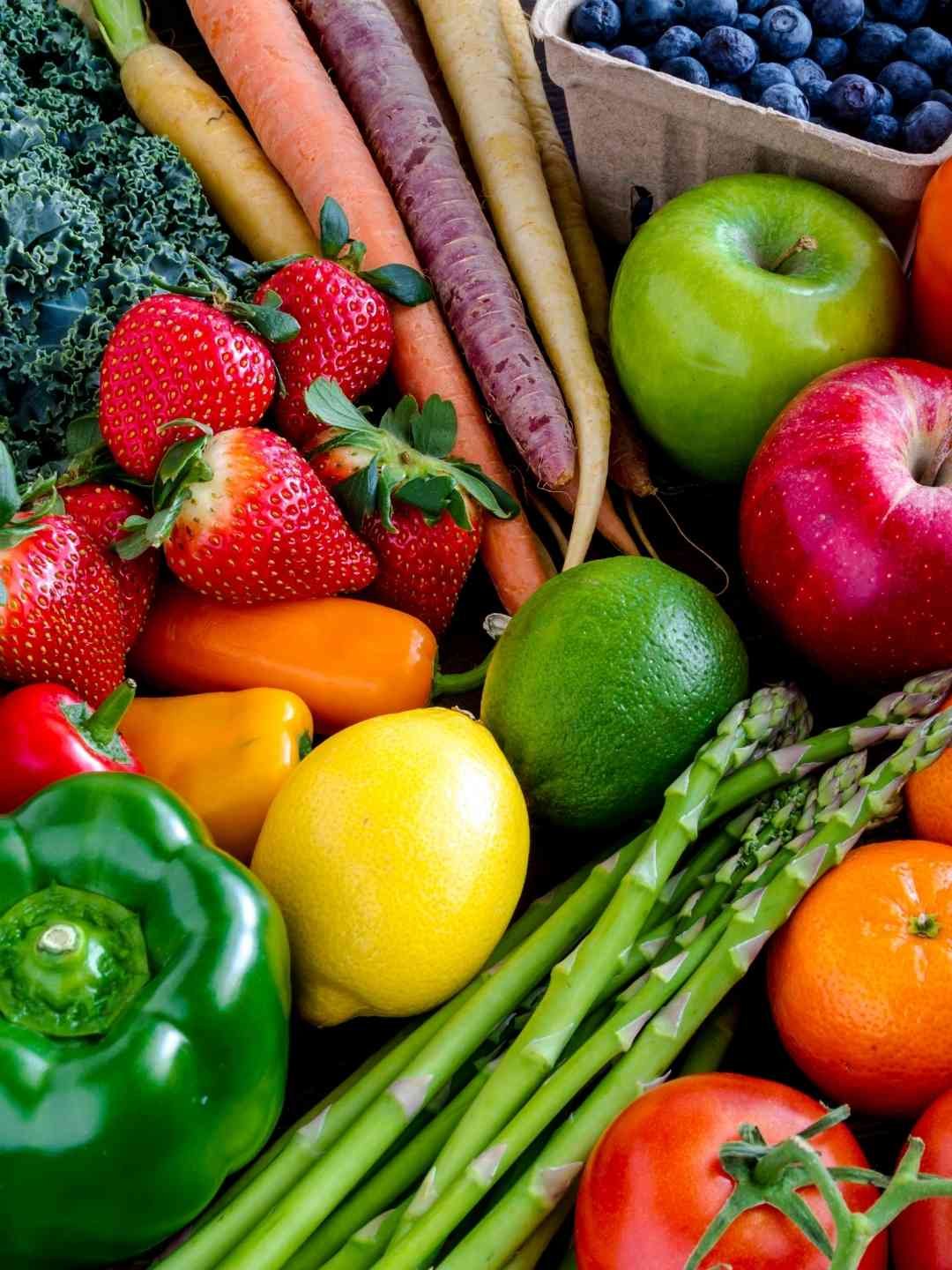 Frutas, verduras e legumes