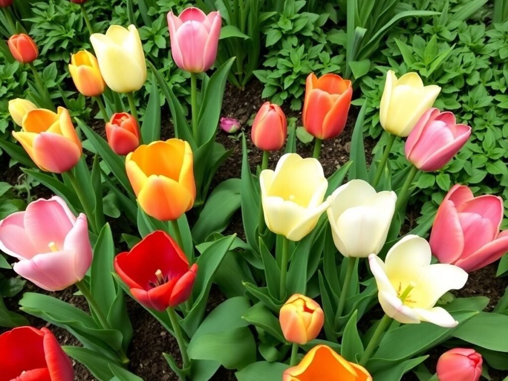 como cultivar tulipas