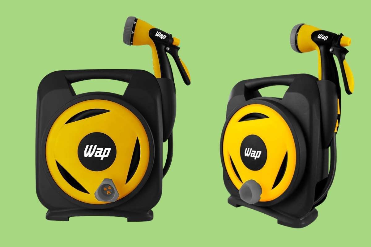 Mangueira WAP com Enrolador e Esguicho – Review Completo