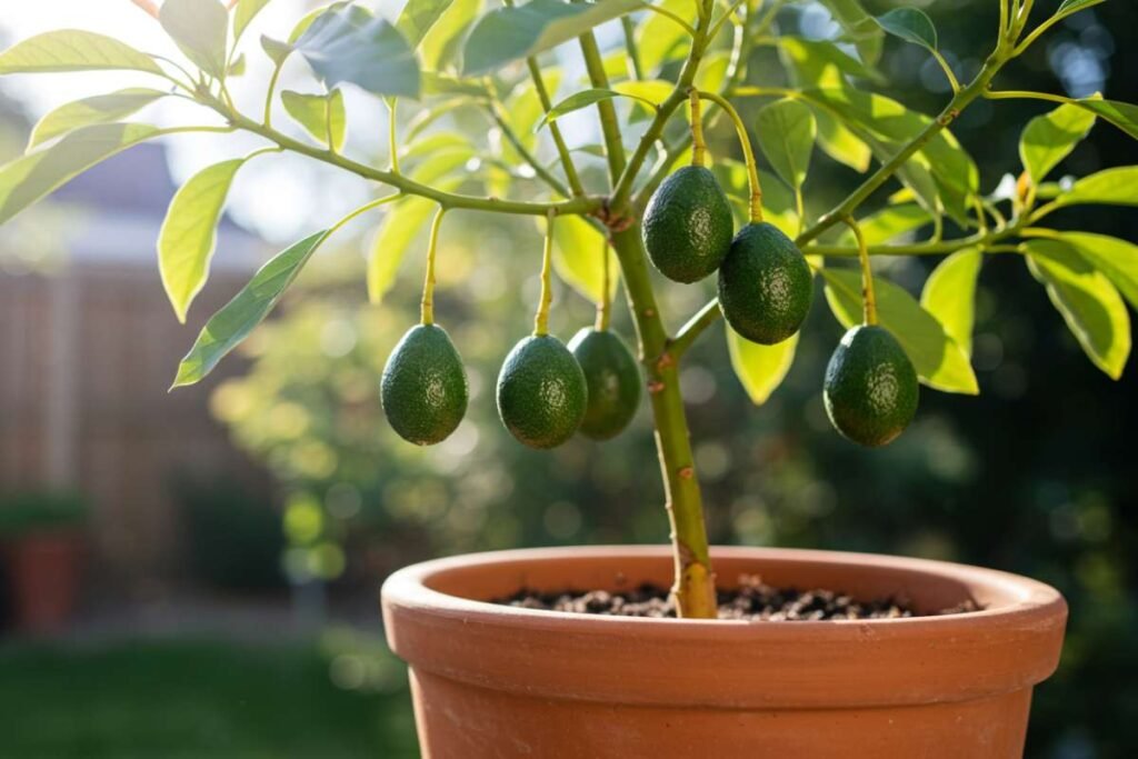 como plantar o caroço do abacate