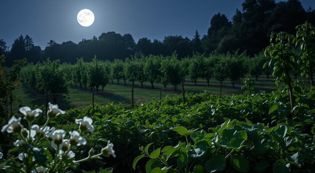 O que plantar na lua cheia