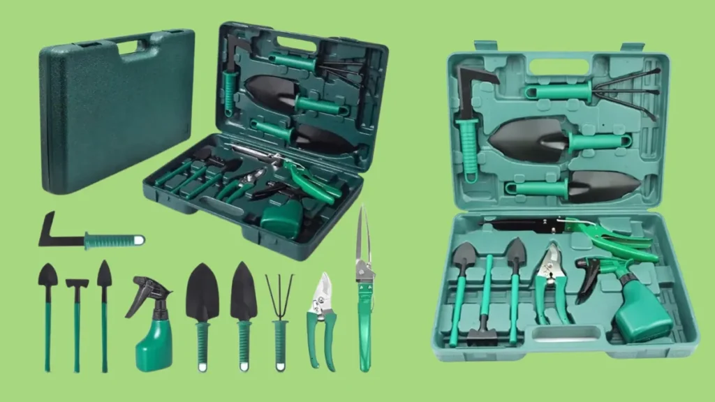 kit de jardinagem logatools 10 peças