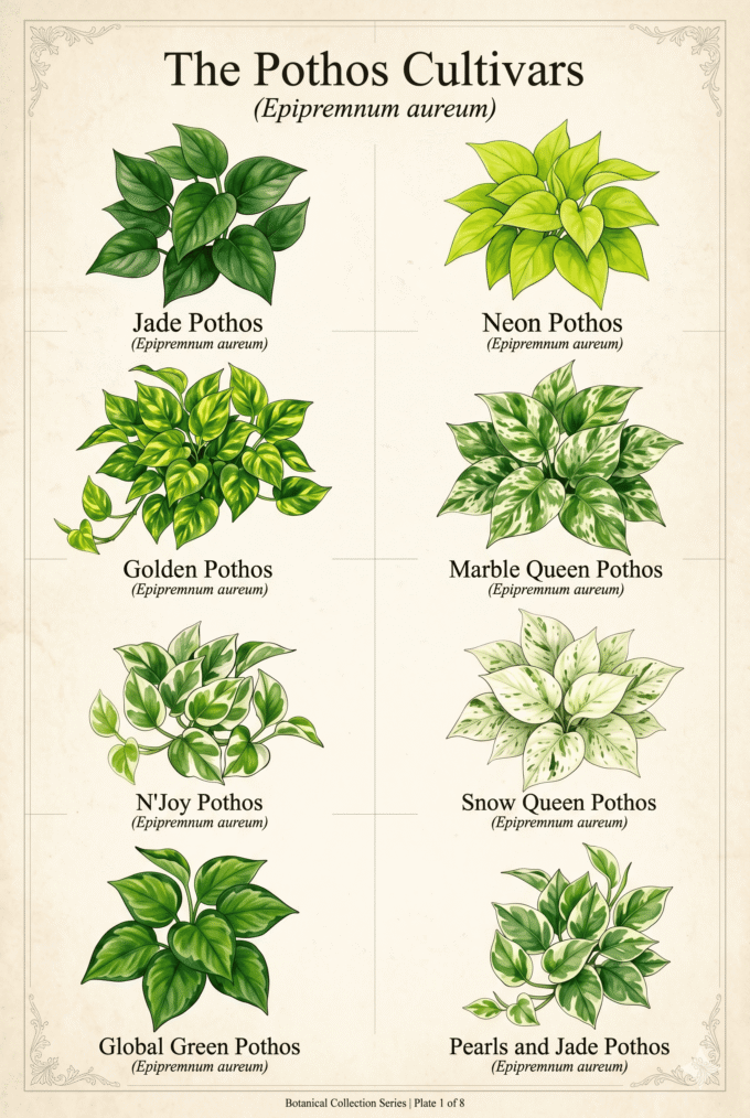 Tipos de jiboias planta: 8 Variedades para Casa